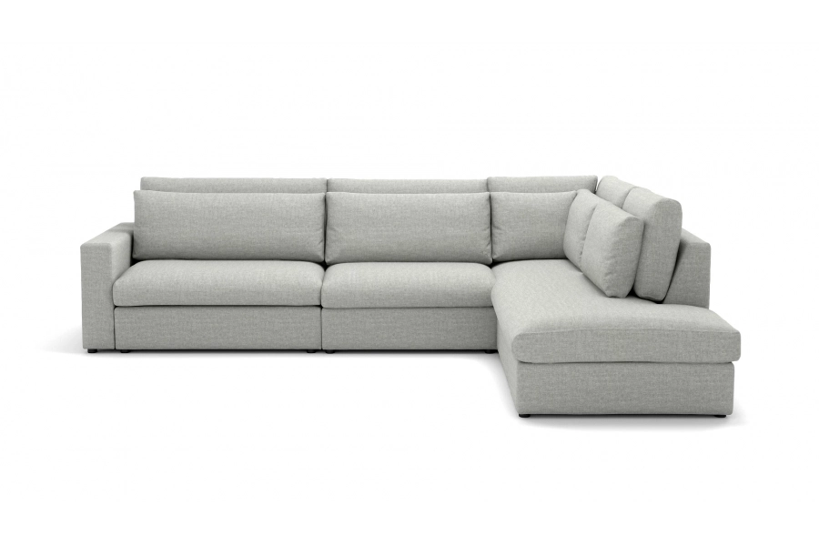 Model Portofino - Portofino sofa 1,5 osobowa + sofa 1,5 osobowa + otomana prawa